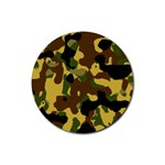 Camo Pattern  Drink Coasters 4 Pack (Round) Front