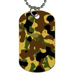 Camo Pattern  Dog Tag (One Sided) Front