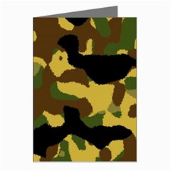 Camo Pattern  Greeting Card (8 Pack)