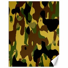 Camo Pattern  Canvas 12  X 16  (unframed)