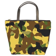 Camo Pattern  Bucket Handbag