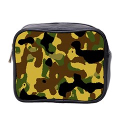 Camo Pattern  Mini Travel Toiletry Bag (two Sides)