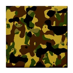 Camo Pattern  Ceramic Tile