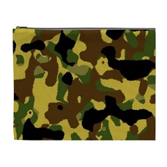 Camo Pattern  Cosmetic Bag (xl)