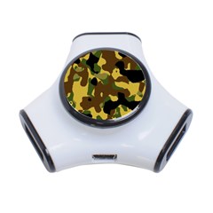 Camo Pattern  3 Port Usb Hub