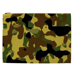 Camo Pattern  Cosmetic Bag (xxl)