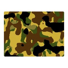 Camo Pattern  Double Sided Flano Blanket (mini)