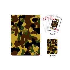 Camo Pattern  Playing Cards (mini)