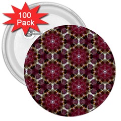 Cute Pretty Elegant Pattern 3  Button (100 Pack)