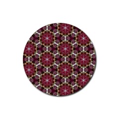 Cute Pretty Elegant Pattern Drink Coasters 4 Pack (round) by GardenOfOphir