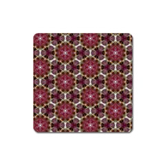 Cute Pretty Elegant Pattern Magnet (square)