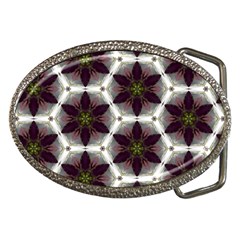 Cute Pretty Elegant Pattern Belt Buckle (oval)