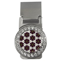 Cute Pretty Elegant Pattern Money Clip (cz)