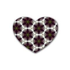 Cute Pretty Elegant Pattern Drink Coasters 4 Pack (heart)  by GardenOfOphir