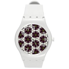 Cute Pretty Elegant Pattern Plastic Sport Watch (medium)