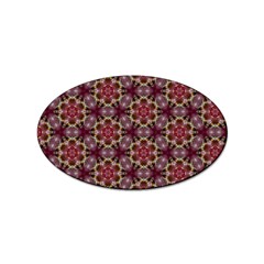 Cute Pretty Elegant Pattern Sticker (oval)