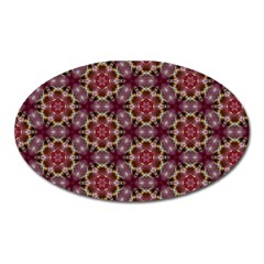 Cute Pretty Elegant Pattern Magnet (oval)