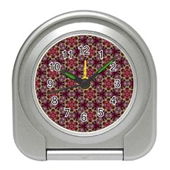 Cute Pretty Elegant Pattern Desk Alarm Clock by GardenOfOphir