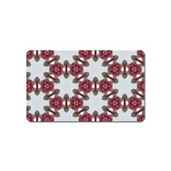 Cute Pretty Elegant Pattern Magnet (name Card)