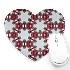 Cute Pretty Elegant Pattern Mouse Pad (heart)