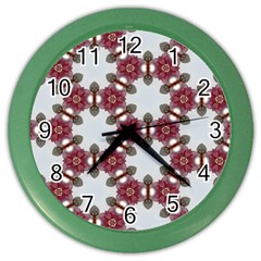 Cute Pretty Elegant Pattern Wall Clock (color)