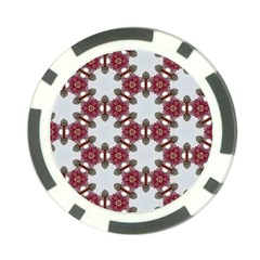 Cute Pretty Elegant Pattern Poker Chip