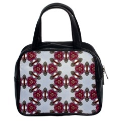 Cute Pretty Elegant Pattern Classic Handbag (two Sides)