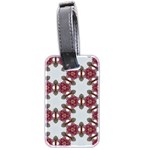 Cute Pretty Elegant Pattern Luggage Tag (Two Sides) Back