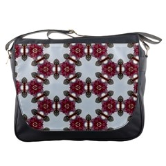 Cute Pretty Elegant Pattern Messenger Bag by GardenOfOphir