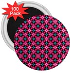 Cute Pretty Elegant Pattern 3  Button Magnet (100 pack) Front