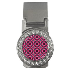 Cute Pretty Elegant Pattern Money Clip (cz)