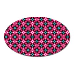 Cute Pretty Elegant Pattern Magnet (oval)