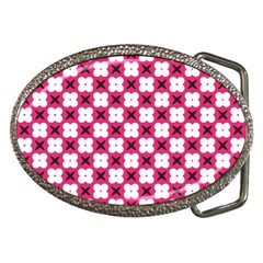 Cute Pretty Elegant Pattern Belt Buckle (oval) by GardenOfOphir