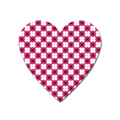 Cute Pretty Elegant Pattern Magnet (heart)