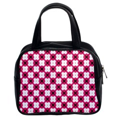 Cute Pretty Elegant Pattern Classic Handbag (two Sides)