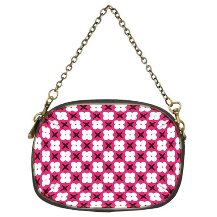 Cute Pretty Elegant Pattern Chain Purse (One Side)