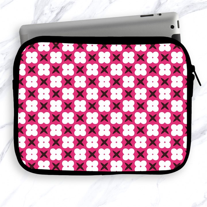 Cute Pretty Elegant Pattern Apple iPad Zippered Sleeve