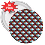 Cute Pretty Elegant Pattern 3  Button (10 pack) Front