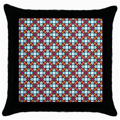 Cute Pretty Elegant Pattern Black Throw Pillow Case