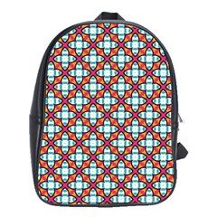 Cute Pretty Elegant Pattern School Bag (large)