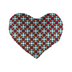 Cute Pretty Elegant Pattern 16  Premium Flano Heart Shape Cushion 