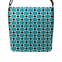 Cute Pretty Elegant Pattern Flap Closure Messenger Bag (large)