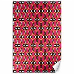 Cute Pretty Elegant Pattern Canvas 12  X 18  (unframed)