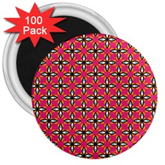 Cute Pretty Elegant Pattern 3  Button Magnet (100 Pack)