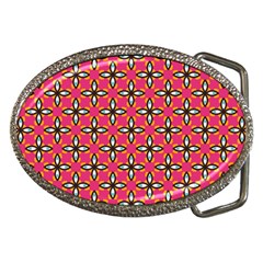 Cute Pretty Elegant Pattern Belt Buckle (oval)