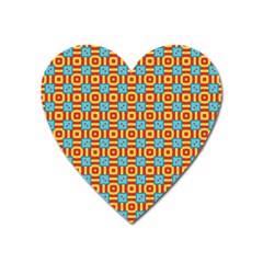 Cute Pretty Elegant Pattern Magnet (heart)