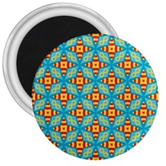 Cute Pretty Elegant Pattern 3  Button Magnet by GardenOfOphir