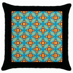 Cute Pretty Elegant Pattern Black Throw Pillow Case