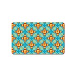 Cute Pretty Elegant Pattern Magnet (Name Card) Front