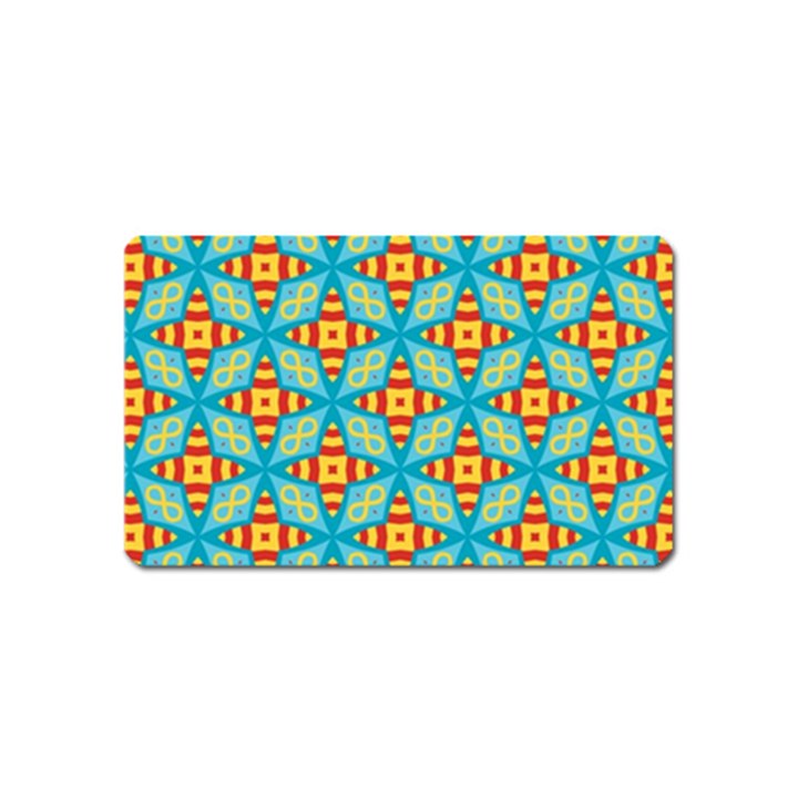 Cute Pretty Elegant Pattern Magnet (Name Card)